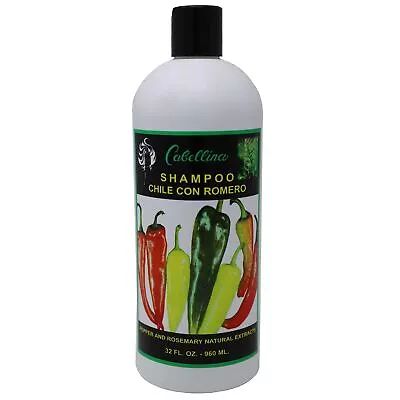 Cabellina Chile Con Romero Shampoo Cleans And 32 Fl Oz (Pack Of 1) Green  • $17.28