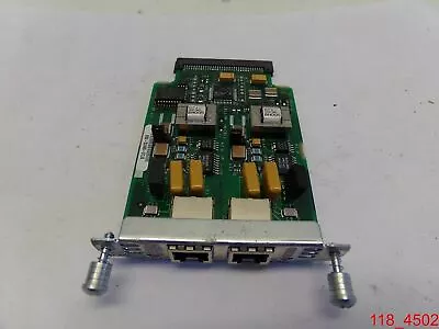 Cisco VIC 2FXO 800-02495-01 2-Port Voice Interface Card.30 Days Warranty Real • $17.56