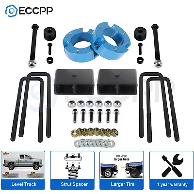 3  Front + 2  Rear Leveling Lift Kit + Diff Drop For Toyota Tacoma 4WD 2005-2022 • $80.95