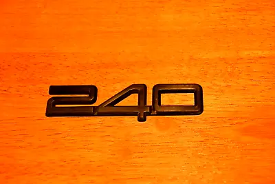 Volvo 240 Black Trunk Lid/Tailgate Emblem • $9.95