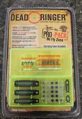 Dead Ringer PRO PACK  No Fly Zone  Front Sight Set For Ribbed Shotguns 4409 NEW! • $29.89