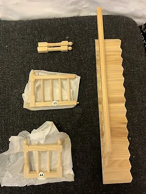 Victorian Dolls House Staircase Extra Posts + Dormer Window Bundle • $16.02