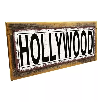 Hollywood Metal Sign; Wall Decor For Home And Office • $29.99