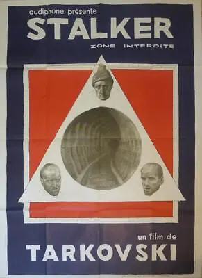 Stalker - Tarkovsky - Rare Style - Original Large French Movie Poster • $1059.99