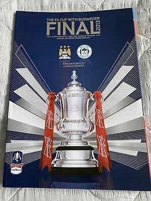 2013 FA Cup Final Programme - Man City V Wigan  • £2