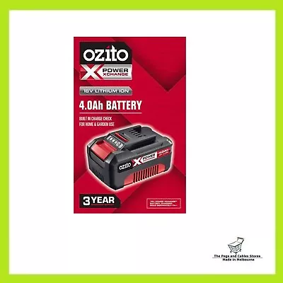 Ozito PXC 18V 4.0Ah Lithium-Ion Battery Power X Change • $69