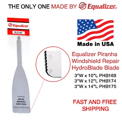 Equalizer Windshield Removal Tool Urethane Blade Piranha Autoglass HydroBlade    • $54.44