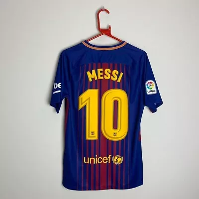 £79.99 • Buy Barcelona Football Shirt Jersey 2017/18 Home MESSI #10 (S)