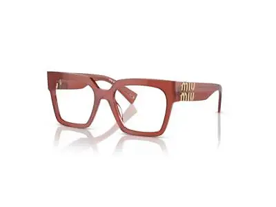 Miu Miu Eyeglasses Frame MU 04UV  10M1O1 Red Woman • £166.22