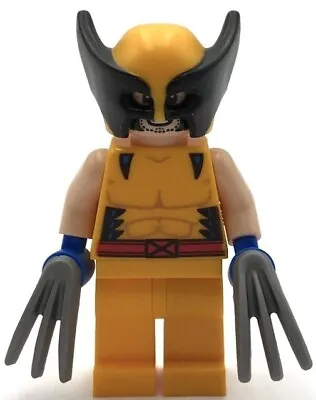 Lego New Wolverine Mask Blue Hands Two Claws Minifigure • $15.37