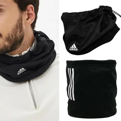 Adidas Tiro Neck Warmer Snood Unisex Mens Thermal Mask Football Scarf Sports • £14.98