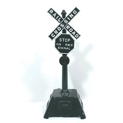 Vintage Toy Marx Bell Ringing Cross Signal 417 • $12