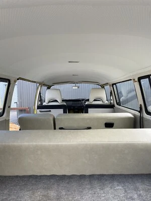 $470 • Buy VW Kombi Rooflining, Full Length (BayWindow) Perforated Head Liner Material