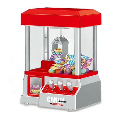Candy Grabber Carnival Claw Machine Vending Arcade Prize Game Kids Toy • $39.88