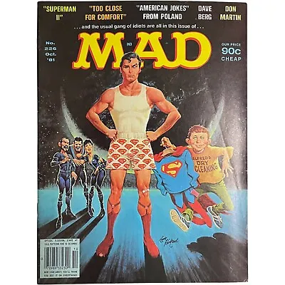 Mad Magazine #226 October 1981 Superman • $9.99