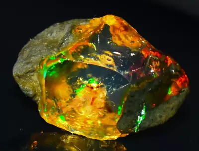 46.20 Natural Opal Rough AAA Quality Ethiopian Welo Fire Opal Raw Gemstone • $46.40