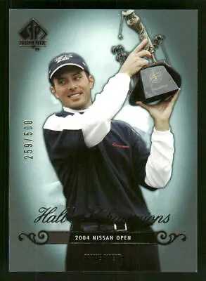 2005 SP Authentic Mike Weir SN #77 Card #/500 • $9.99