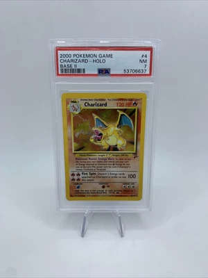 $250 • Buy Pokemon Base Set 2 Charizard Holo PSA 7 4/130