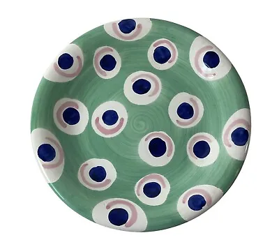 Hand Painted Ceramic Salad/Dessert Plate Fish Design MADE IN ITALY- VIETRI? • $15
