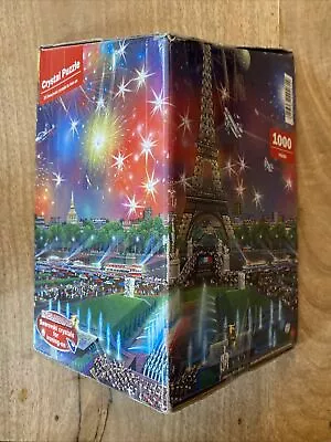 Crystal 1000 Piece Jigsaw Puzzle. With 20 UNUSED Swarovski Crystals To Iron On • £6.99