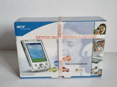NIB Vintage Acer N10 Handheld PDA - WM 2003 | 64 MB RAM  | CPN100H005 • £139.99