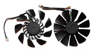 Asus R9 280X Replacement Graphics Card Fan (Pair) • $133.09