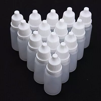 5/10/20 Pcs 20ml Plastic LDPE Eye Dropper Bottles Liquid Squeezable EmptyBest • $2.98