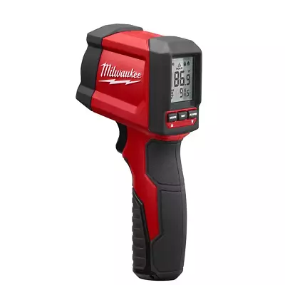 Milwaukee Laser Temperature Gun Infrared 10:1 Thermometer W/ High Contrast LCD • $104.79