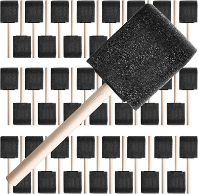 $44.84 • Buy 200 Pcs 2 Inch Foam Brushes Set Sponge Brushes Foam Paint Brush For Painting