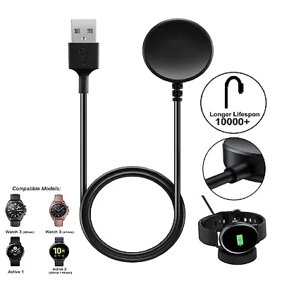 USB Charger Dock Cable For Samsung Galaxy Watch Charger 4 3 2 Charging Cable • $13.99