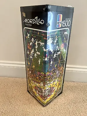 RARE 1981 Heye Mordillo Crazy Circus 1500 PC. Puzzle • $75