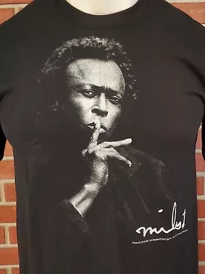 Miles Davis 1992 Fruit Of The Loom Single Stitch Vintage T Shirt Mens Large Tall • $109.99