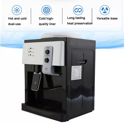 Top Loading Countertop Water Cooler Dispenser(Warm/Hot/Cold Water)5 Gallon Black • $67