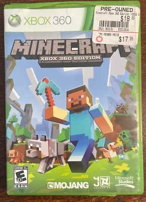 Minecraft Microsoft Xbox 360 Video Game Case & Disc Only 1DAY FAST SHIPPING • $15.99