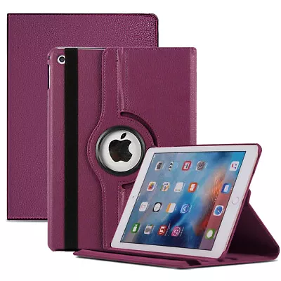 Case For IPad Air 1st 2nd 3rd 4th 5th Generation Leather Flip 360 Rotating Stand • £5.99