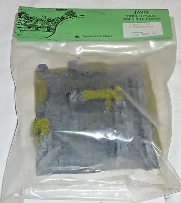 ⭐ NEW Javis Derelict Building Resin Suit Hornby Scenic JRGT22 OO NEW IN PACKET • £9.95