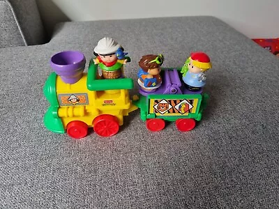 Fisher Price Little People 2001 2002 Musical Animal Zoo Train Engine Working • $29.99