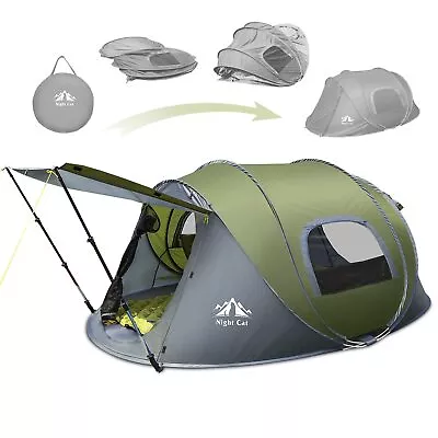 Outdoor UV Protection Automatic Quick Open Camping Tent Waterproof 2-4 Persons • $149.99