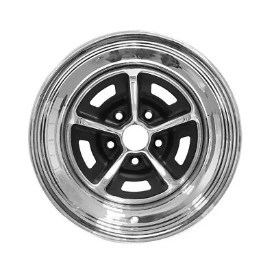 1964-1973 Ford Mustang NEW 14X7 MAGNUM 500 WHEEL CHROME/BLACK Specialty Wheels • $199