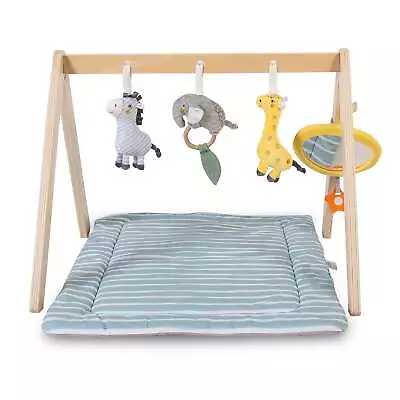 Red Kite Playtime Wooden Activity Arch & Playmat + Detachable Toys Baby Gift New • £51.99