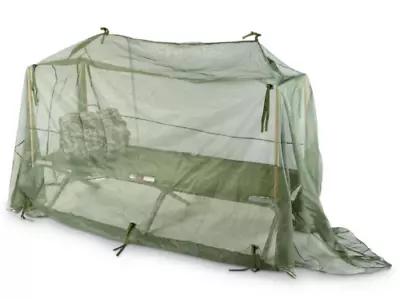 US MILITARY ARMY INSECT MOSQUITO NO Bites MESH COT TENT COVER USGI NEW • $12