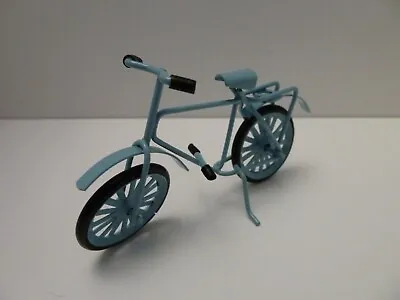 £6.07 • Buy Dolls House Miniature 1:12 Scale Garden Transport Accessory Blue Child's Bicycle