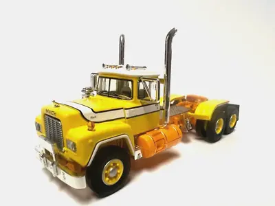 Dcp First Gear 1/64 Scale  R Model Mack Day Cab Yellow Orange & White • $59