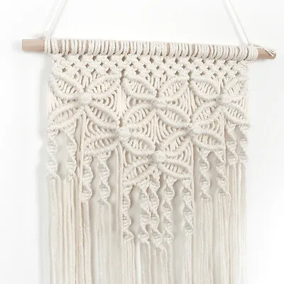 Macrame Wall Hanging Tapestry Bohemian Ethnic Chic Tapestry Woven Art Décor/▷ • $21.89