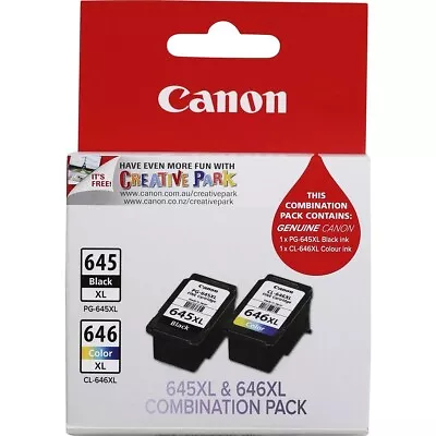 Canon PG645XL & CL646XL Combination Pack • $49