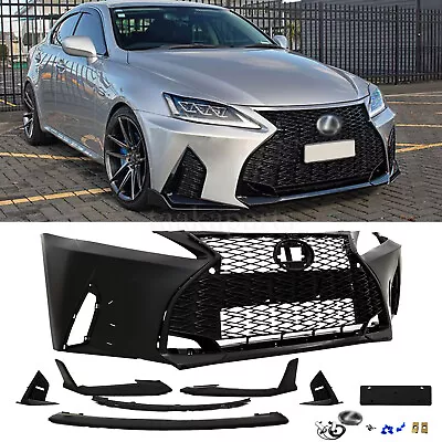 Fit For 2006-2012 Lexus IS250 Front Bumper Grille Kit Conversion To 2021+ • $776