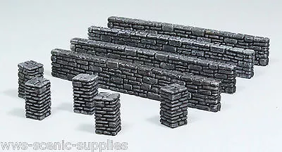 WWSenics Stone Wall And Pillars Sections - Wargames 25 - 28mm  • £9.99