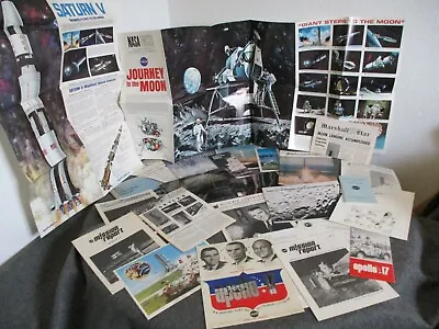 1960-1977 Nasa Apollo Wernher Von Braun Msfc Orig Books Posters Reports Photo • $249.95