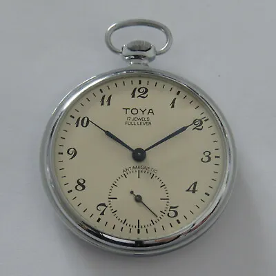 Pocket Watch TOYA Molnija 3602 Movement  New Unused Vintage NOS • $79.90