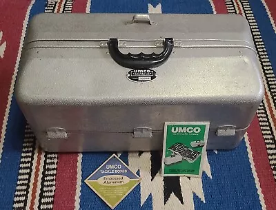 Vintage Umco 1000A Aluminum Tray Tackle Box • $259.99